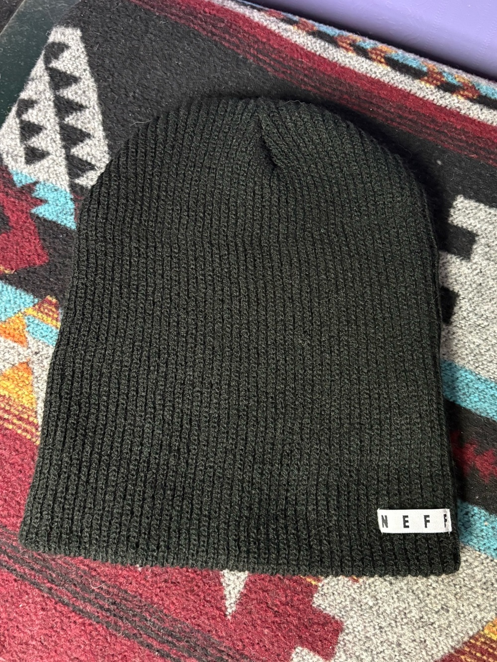 Neff Knit Black Beanie